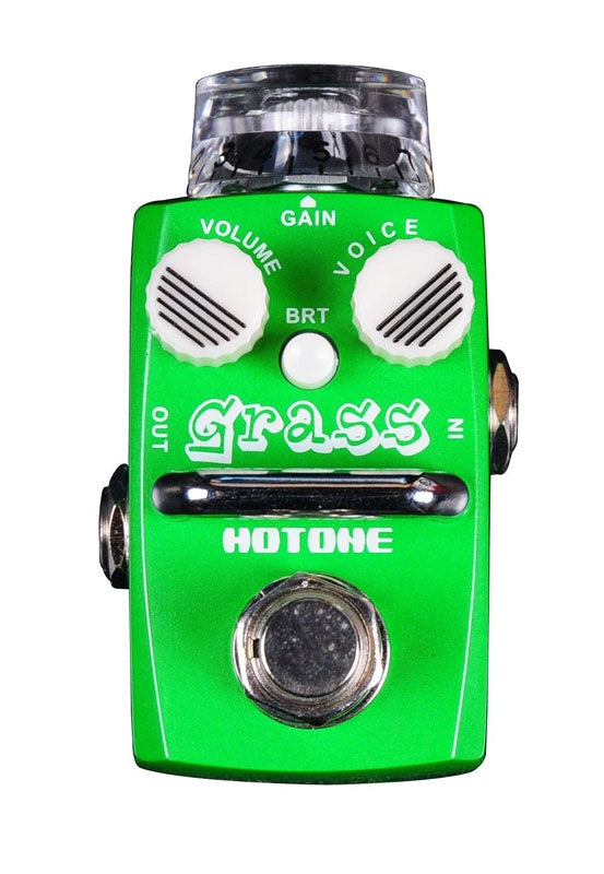 Hotone Skyline Grass Guitar Effect Pedal Modern Overdrive