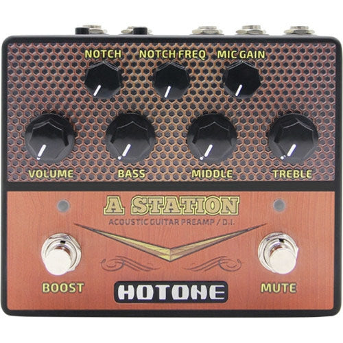 Hotone A Station Acoustic Guitar Preamp D.I.