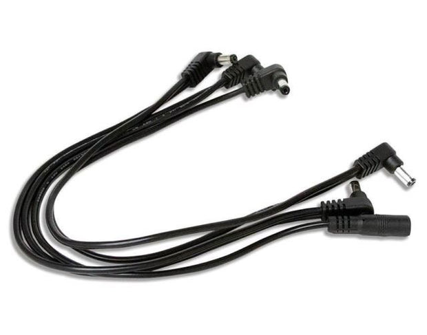 Hotone 5-Plug Angled Head Dc Power Cable For Guitar Pedals