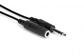 Hosa HPE-325 Headphone Extension Cable, 1/4 in TRS to 1/4 in TRS, 25 ft