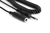 Hosa HPE-325C Headphone Extension Cable, 1/4 in TRS to 1/4 in TRS, 25 ft