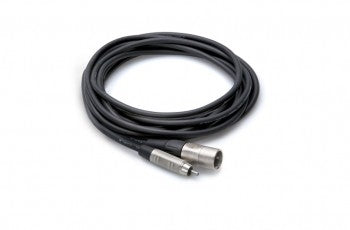 Hosa HRX-005 Pro Unbalanced Interconnect, REAN RCA to XLR3M, 5 ft