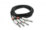 Hosa HRX-020 Pro Unbalanced Interconnect, REAN RCA to XLR3M, 20 ft