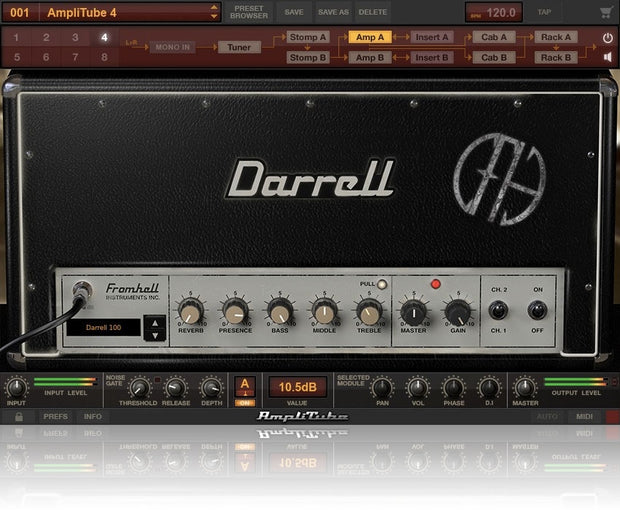 IK Multimedia AmpliTube Dimebag Darrell CFH Collection