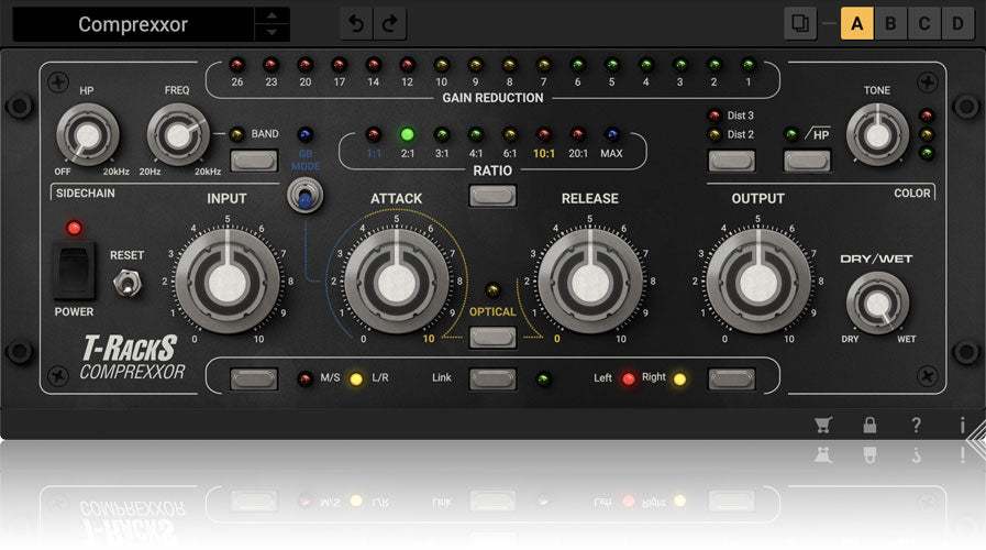 IK Multimedia T-RackS Comprexxor Hyper Flexible Distressor Compressor Plugin