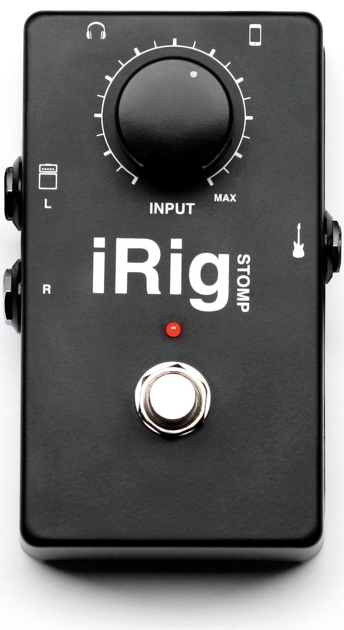 IK Multimedia iRig Stomp Stompbox Interface for iOS Device