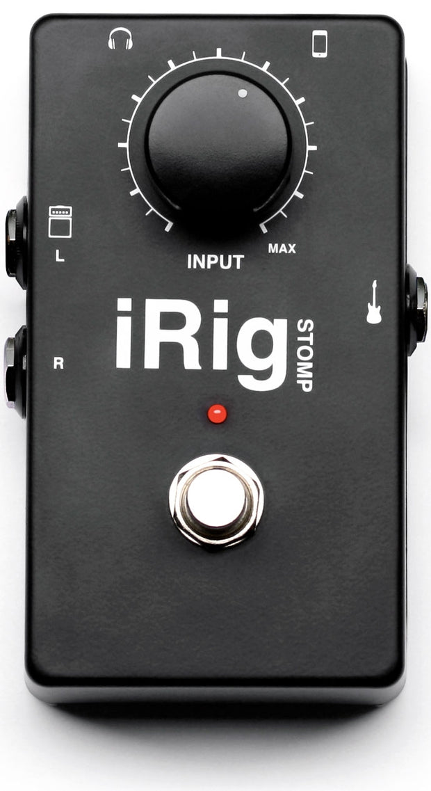 IK Multimedia iRig Stomp Stompbox Interface for iOS Device