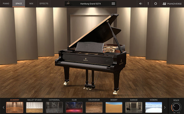 IK Multimedia Pianoverse Hamburg Grand S274
