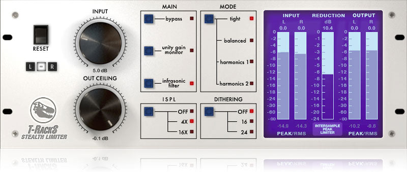 IK Multimedia T-RackS Stealth Limiter Single Plugin