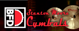 BFD Drums Stanton Moore Cymbals