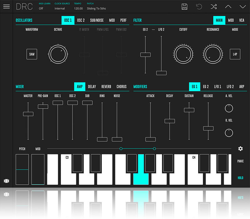 Imaginando DRC Polyphonic Synthesizer Plugin