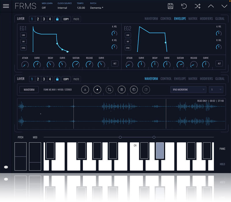 Imaginando FRMS Granular Synthesizer Plugin