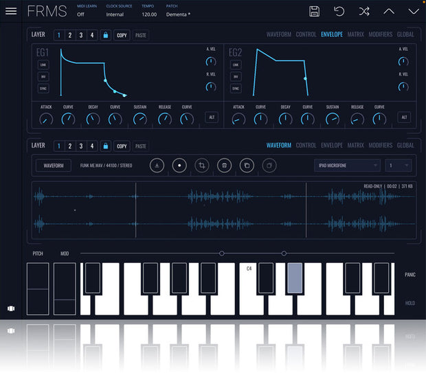 Imaginando FRMS Granular Synthesizer Plugin