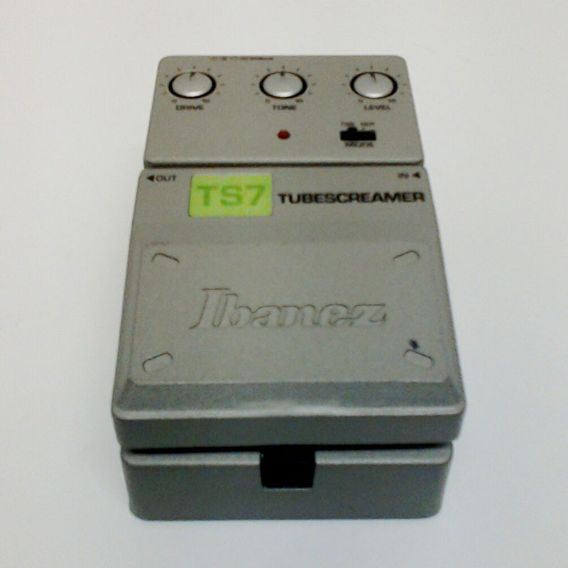 Ibanez TS7 Tubescreamer Pedal Modded to Vintage TS9 spec