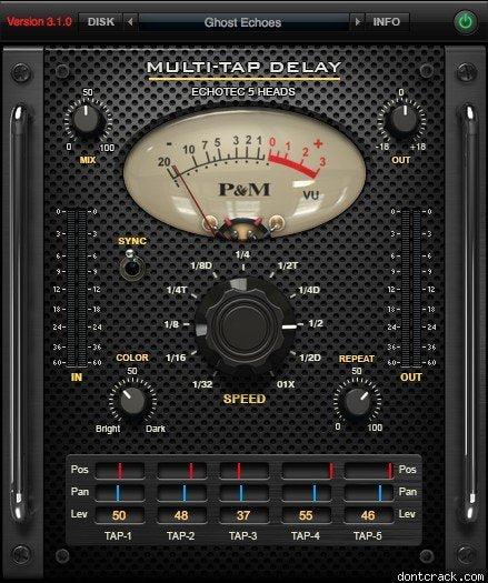 Plug & Mix Multi-Tap Delay