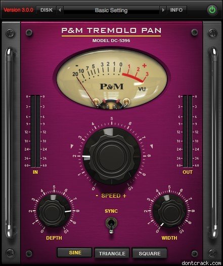 Plug & Mix Tremolo Pan
