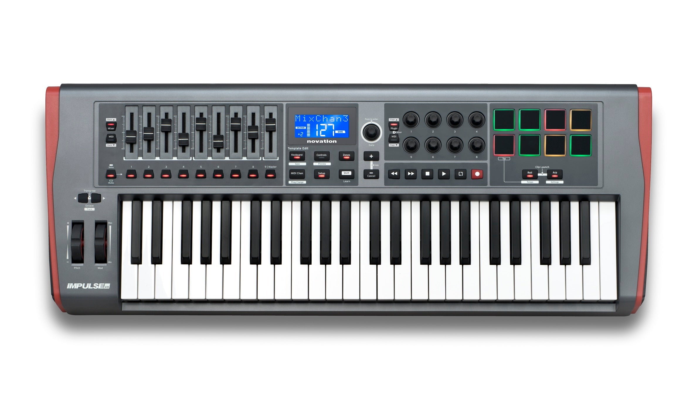 Novation Impulse 49 USB MIDI Controller