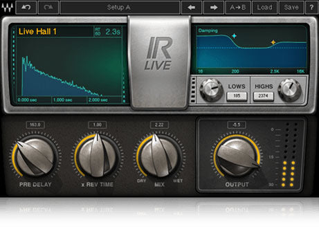 Waves IR-Live Convolution Reverb
