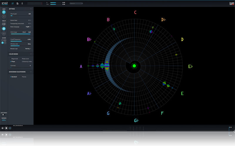 IRCAM Lab The Snail Absolute Tuning Plugin