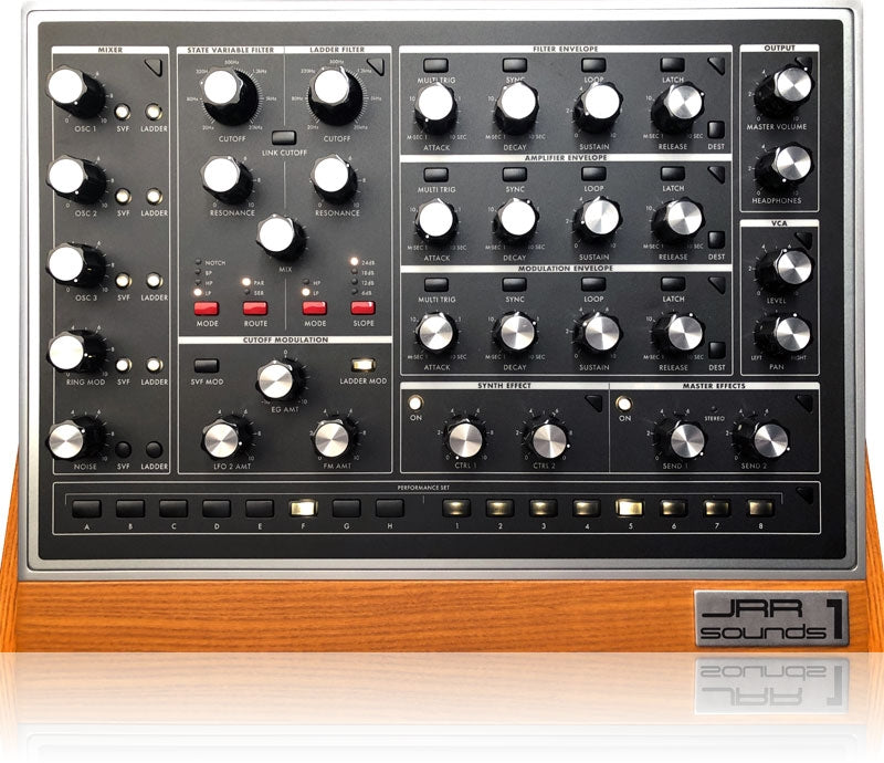 JRR Sounds Uno Vol.6 Leads Moog One Sample Set