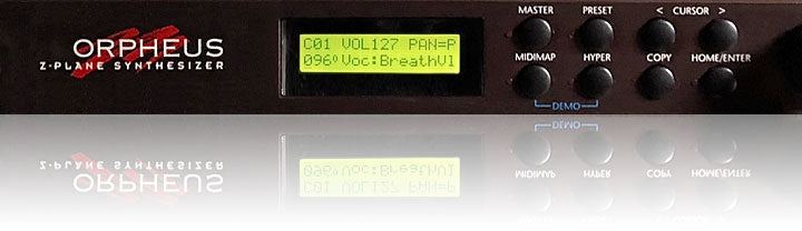 JRR Sounds Orpheus Z-Plane Film Score Bank E-mu Morpheus Sample Set