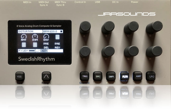 JRR Sounds Swedish Rhythm Elektron Analog RYTM Sample Set
