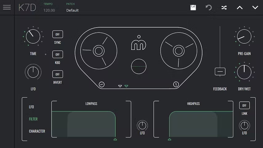 Imaginando - K7D Tape Delay Plugin