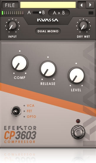 Kuassa Efektor CP3603 Compressor FX Engine Plugin