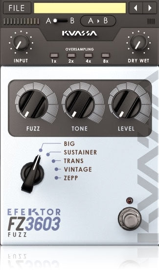 Kuassa Efektor FZ3603 Fuzz FX Engine Plugin