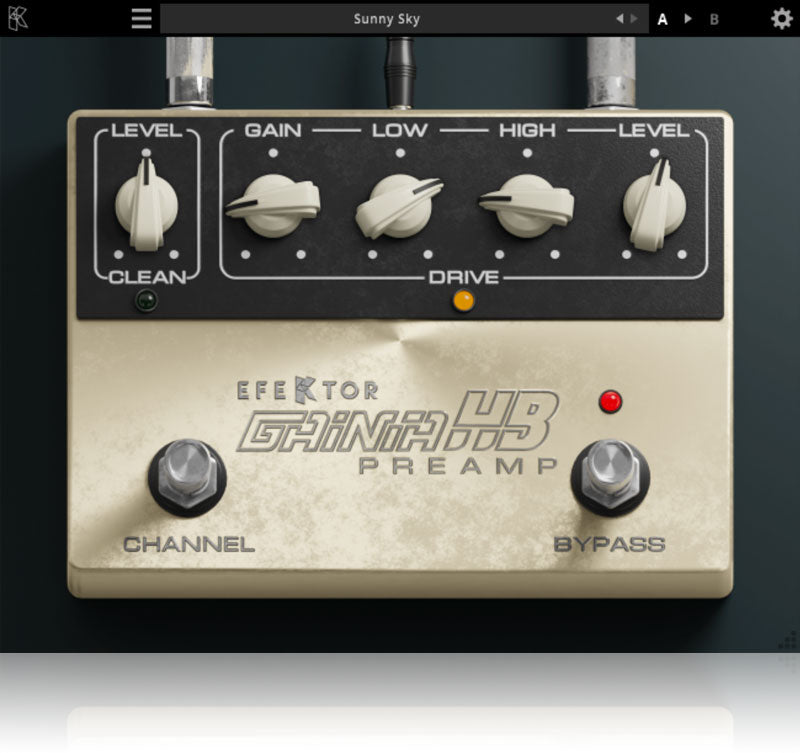 Kuassa Efektor Gainia HB Distortion
