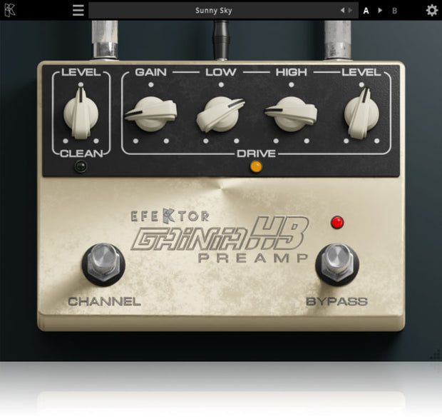 Kuassa Efektor Gainia HB Distortion