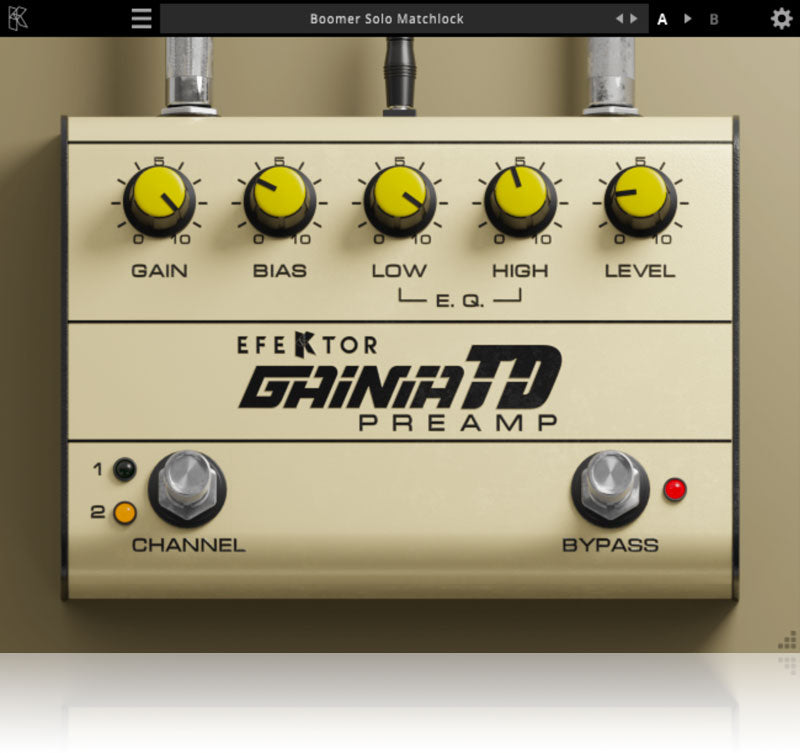Kuassa Efektor Gainia TD Distortion