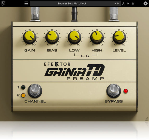 Kuassa Efektor Gainia TD Distortion