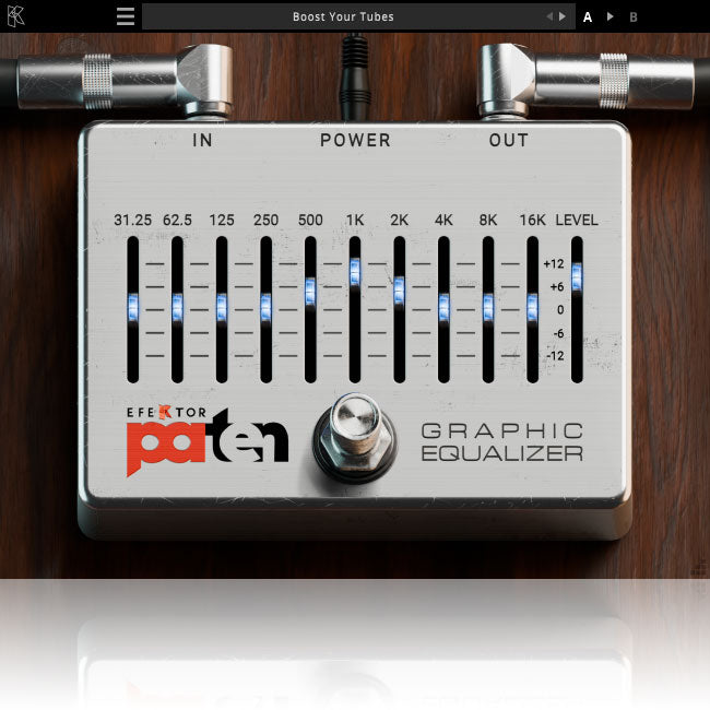 Kuassa Efektor Paten Graphic Equalizer