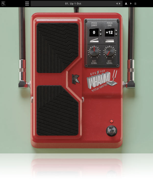 Kuassa Efektor Whammo Digitech Whammy Pedal Plugin