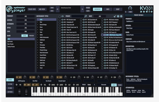 KV331 SynthMaster 3 Player < SynthMaster 2 Upgrade