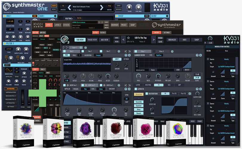 KV331 SynthMaster Producer Bundle