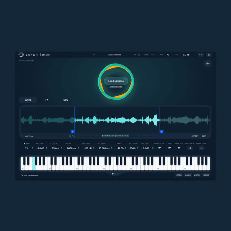 LANDR Sampler