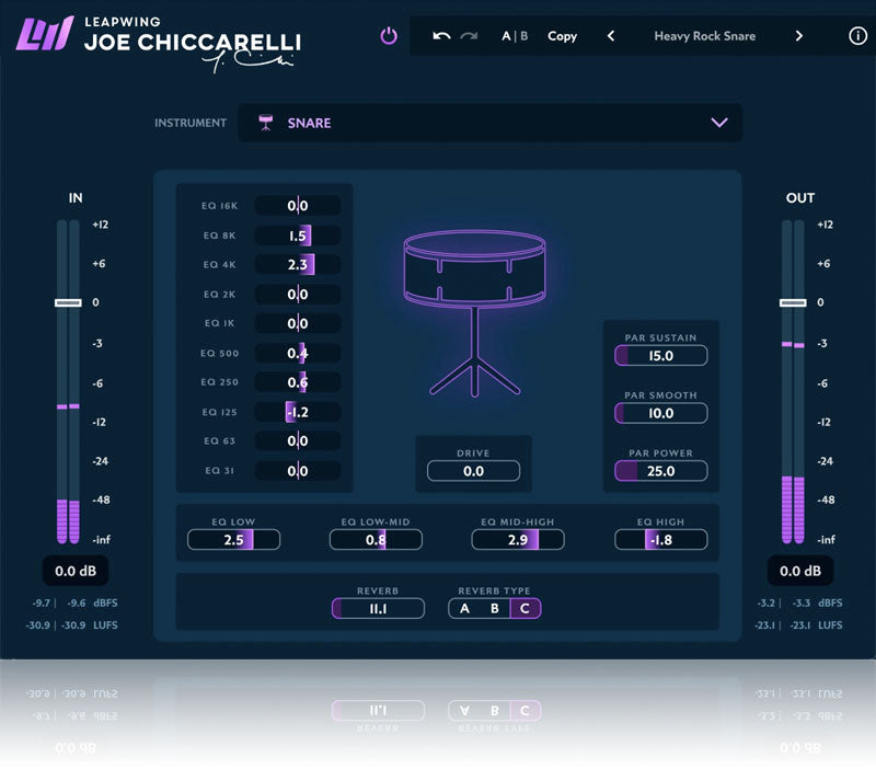 Leapwing Audio Joe Chiccarelli Signature Plugin