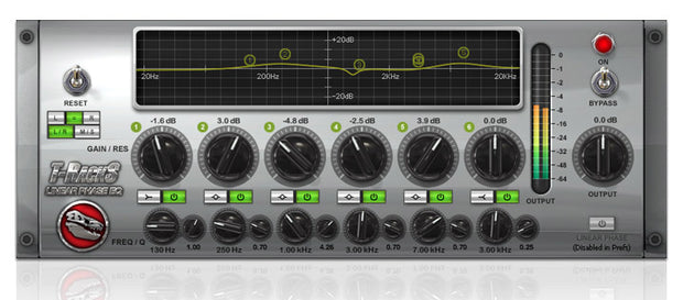 IK Multimedia T-RackS Linear Phase Equalizer Single Plugin