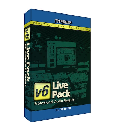 McDSP Upgrade Live Pack II v6 to Live Pack II HD v7