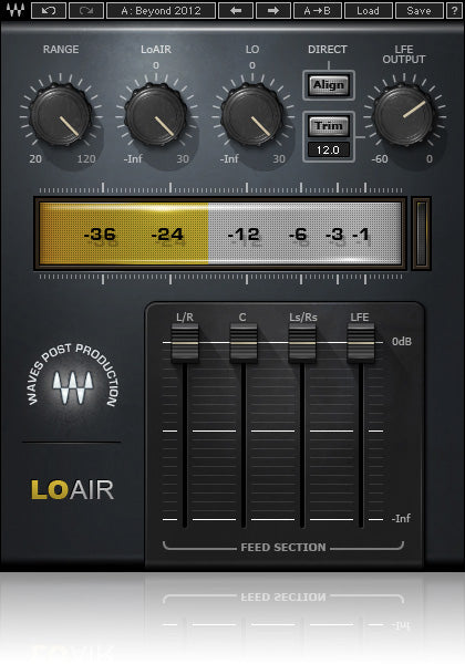 Waves LoAir Subharmonic Generator Plugin