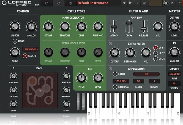 Tracktion Retromod LoFreq Wired