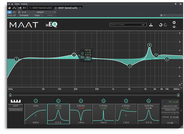MAAT Labs SantaCruzEQ12 EQ Plugin