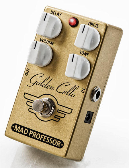 Mad Professor Golden Cello Combined Delay and Overdrive Guitar Effects Pedal