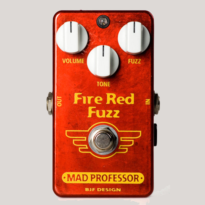 Mad Professor Fire Red Fuzz Pedal