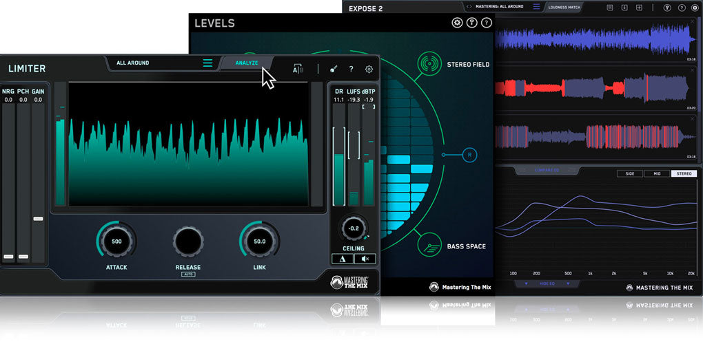 Mastering The Mix Mastering Essentials Bundle: Limiter | Levels | Expose