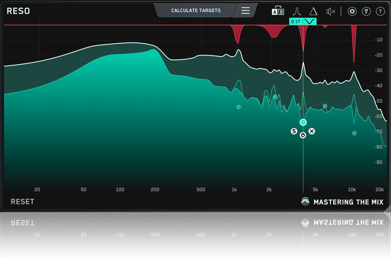 Mastering The Mix RESO Dynamic Resonance Suppressor Plugin