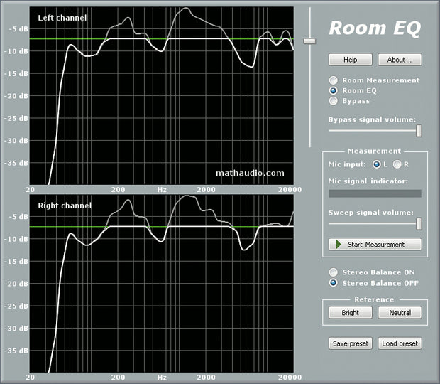MathAudio Room EQ VST Room Tuning Software
