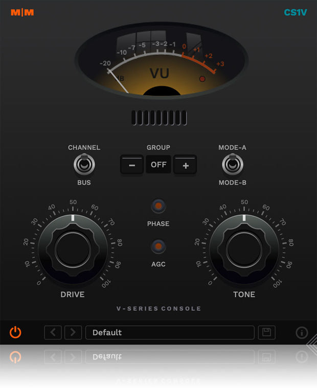Mellowmuse CS1V Console Saturation Plugin